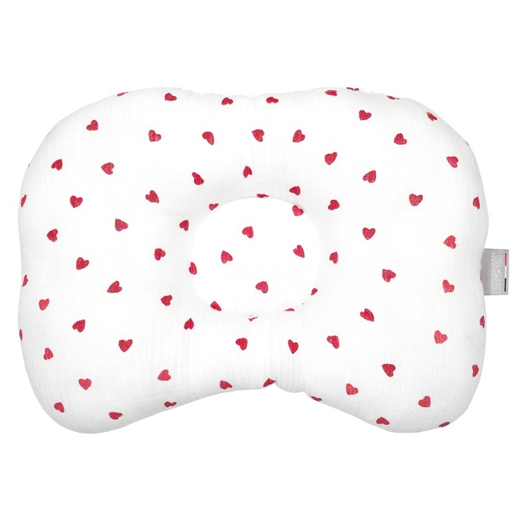Coussin cale-tête ergonomique en gaze de coton, Lovio