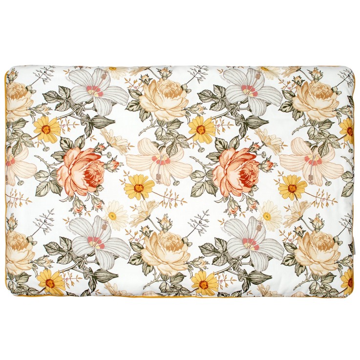 Oreiller plat réversible en coton, Néo Vintage
