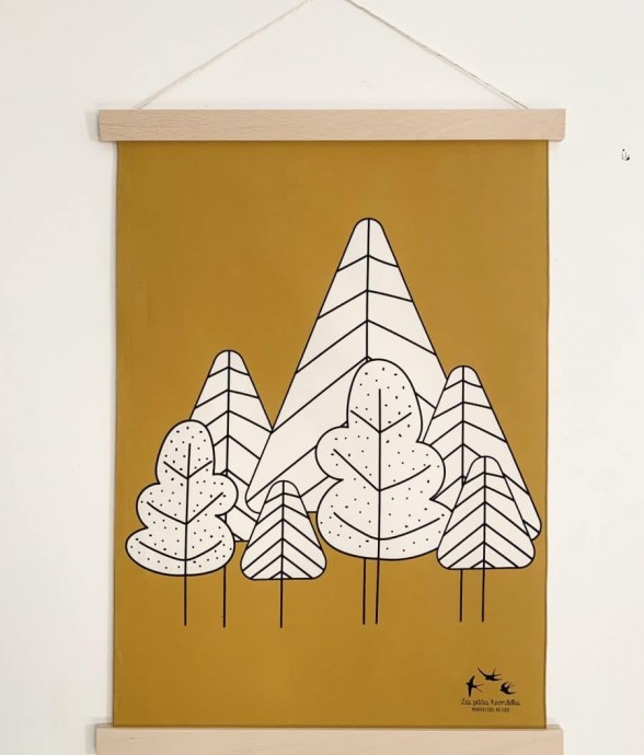 Affiche 30x40 cm - La forêt
