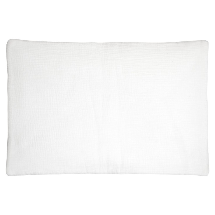 Oreiller plat réversible en coton, Sidonia