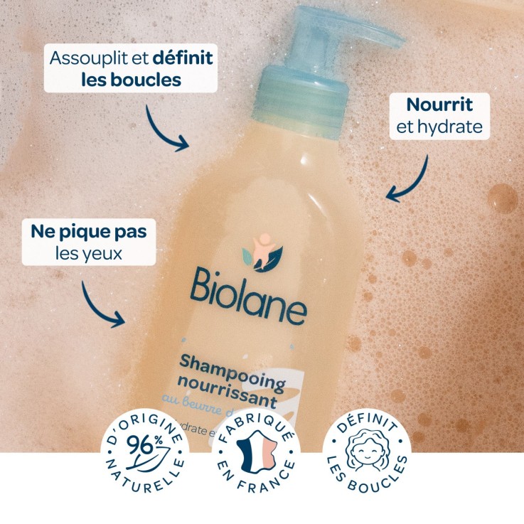 Shampooing nourissant cheveux bouclés 350ml