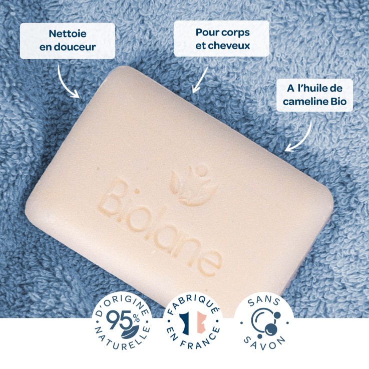 Savon solide lavant douceur