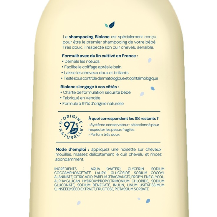 Shampooing doux 350ml
