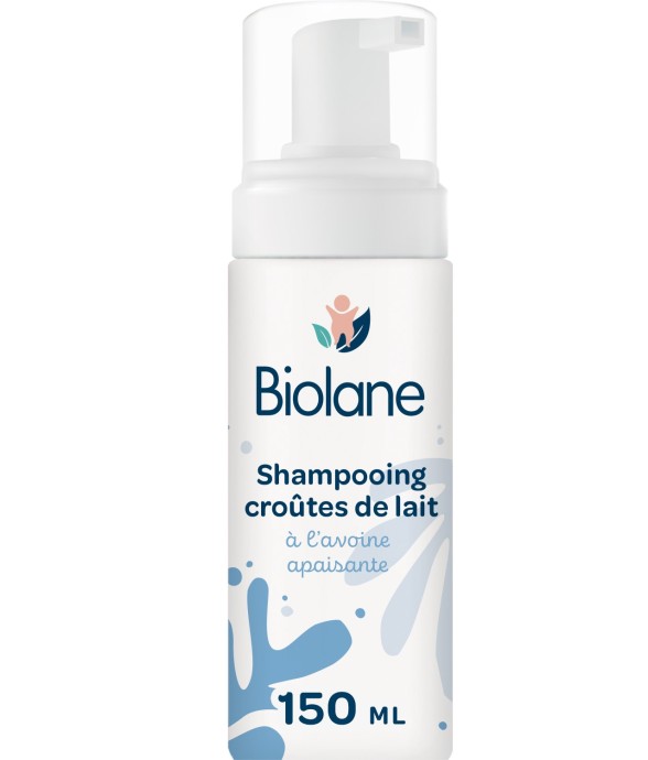 Shampooing croûtes de lait...