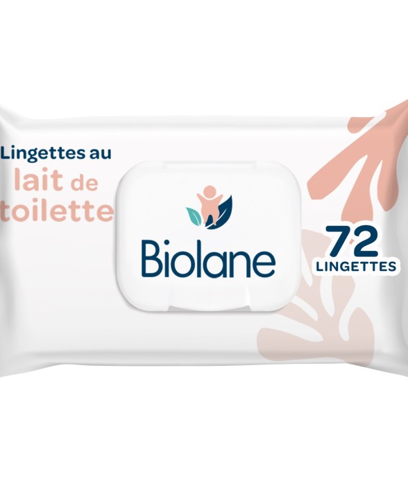 Lingettes au lait de...