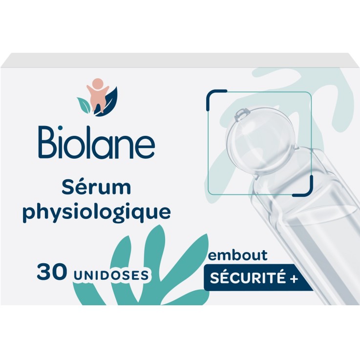 Sérum physiologique en unidoses x30