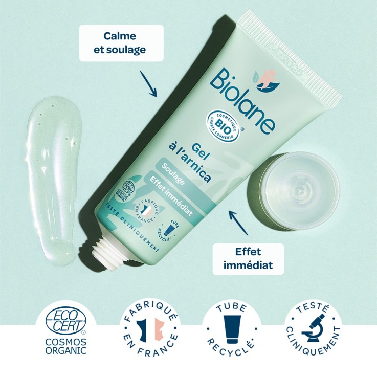 Gel à l'arnica certifié biologique 20ml