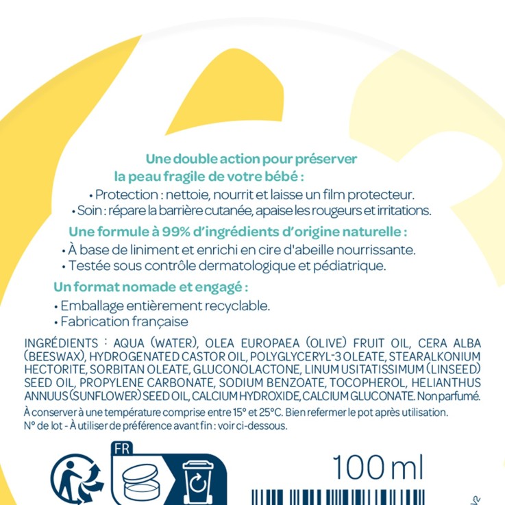 Baume de change au liniment  100ml