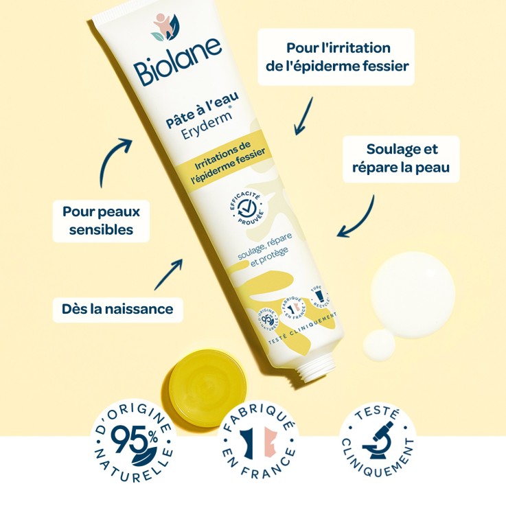 Pâte à l'eau eryderm 75ml