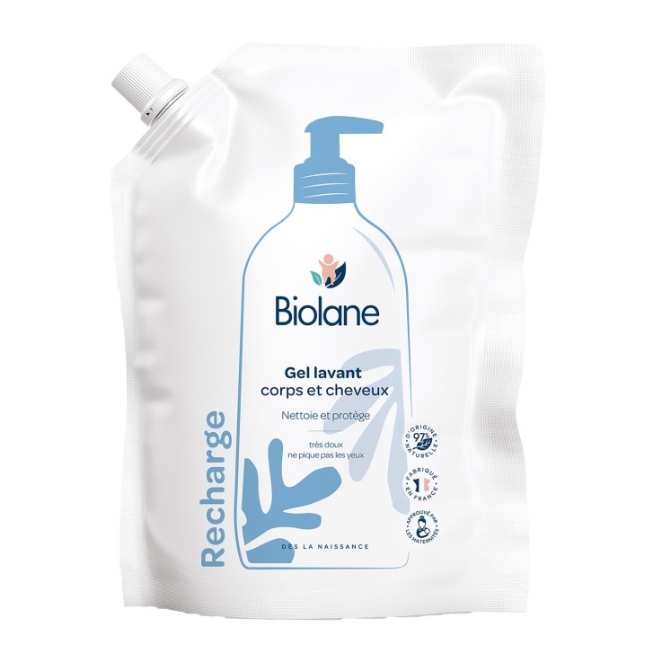 Eco-recharge - gel lavant corps et cheveux