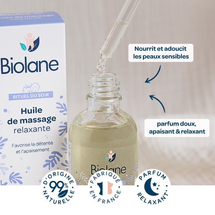 Huile de massage relaxante 50ml