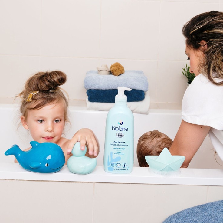 Gel lavant corps et cheveux certifié biologique 500ml