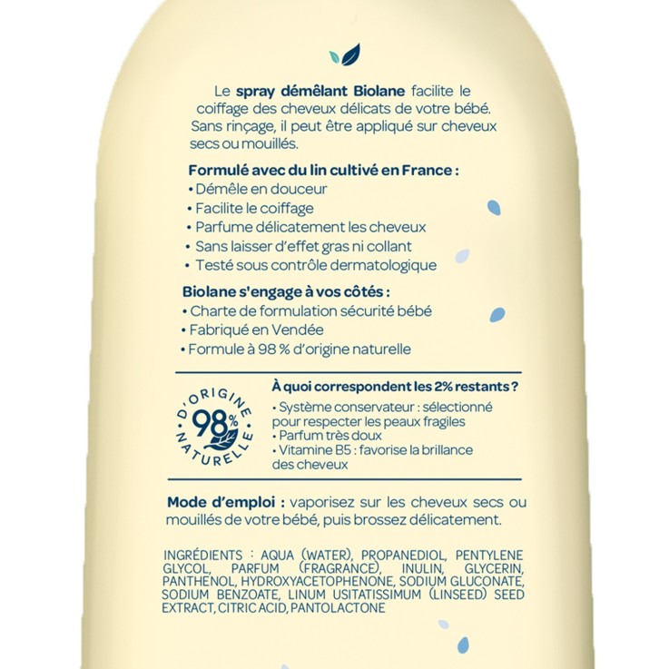 Spray démêlant 200ml