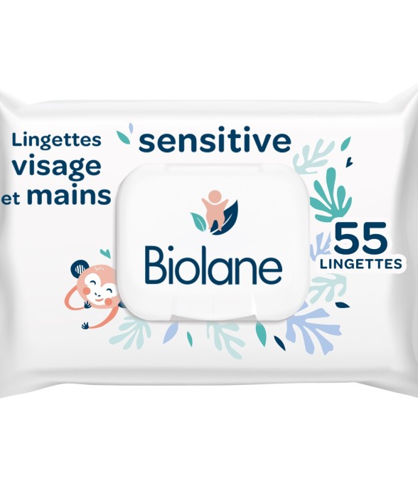 Lingettes visage et mains...