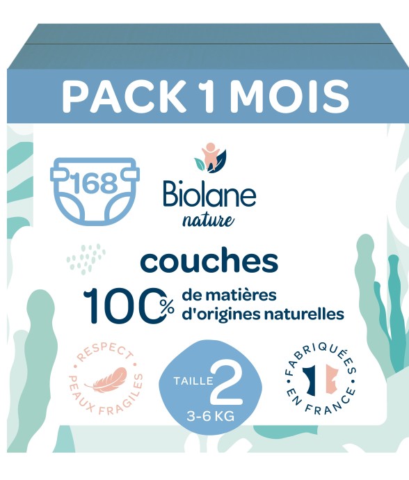 Couches Pack 1 mois -...