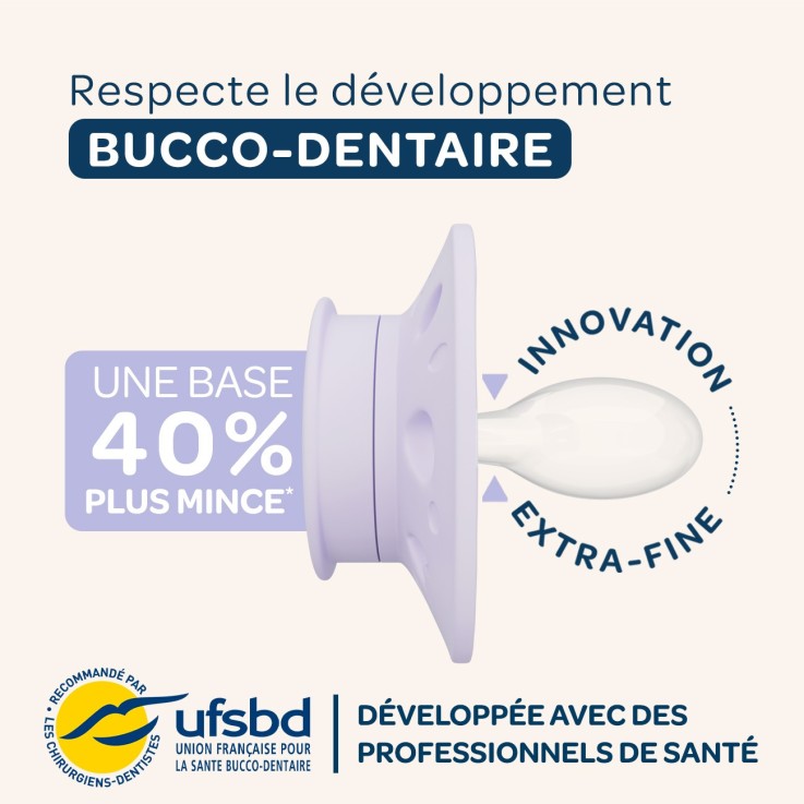 Sucettes anatomiques - 18 mois et plus