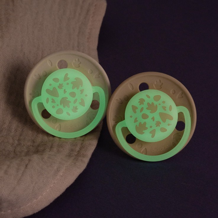 Sucettes rondes Nuit - 0 à 6 mois