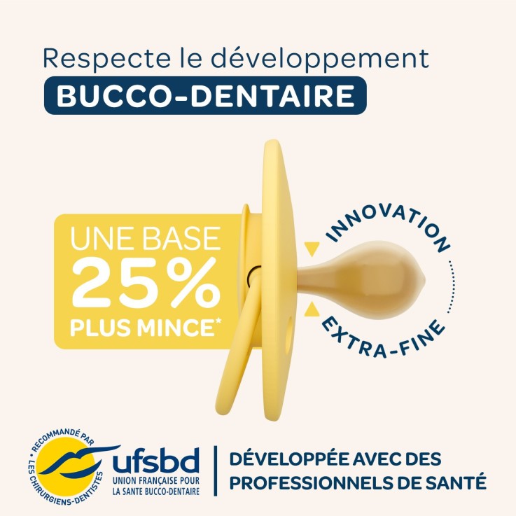 Sucettes rondes - 6 mois et plus