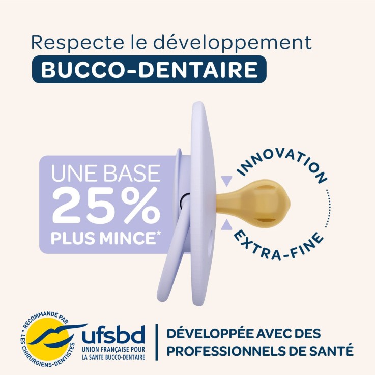 Sucette ronde - 0 à 6 mois