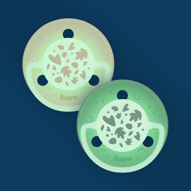 Sucettes rondes Nuit - 6 mois et plus