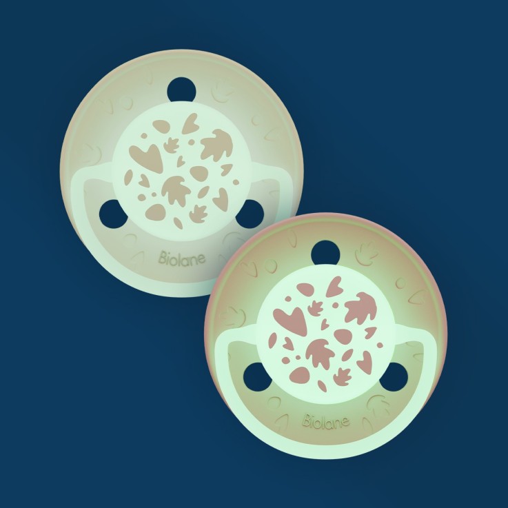 Sucettes rondes Nuit - 6 mois et plus