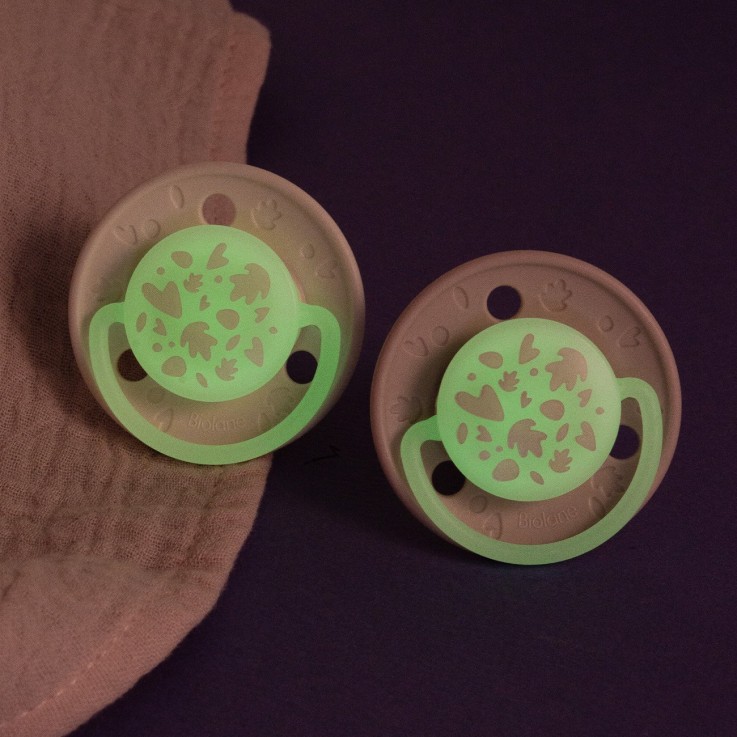 Sucettes rondes Nuit - 6 mois et plus