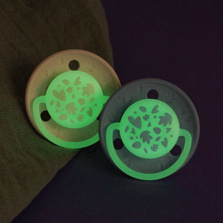 Sucettes rondes Nuit - 6 mois et plus