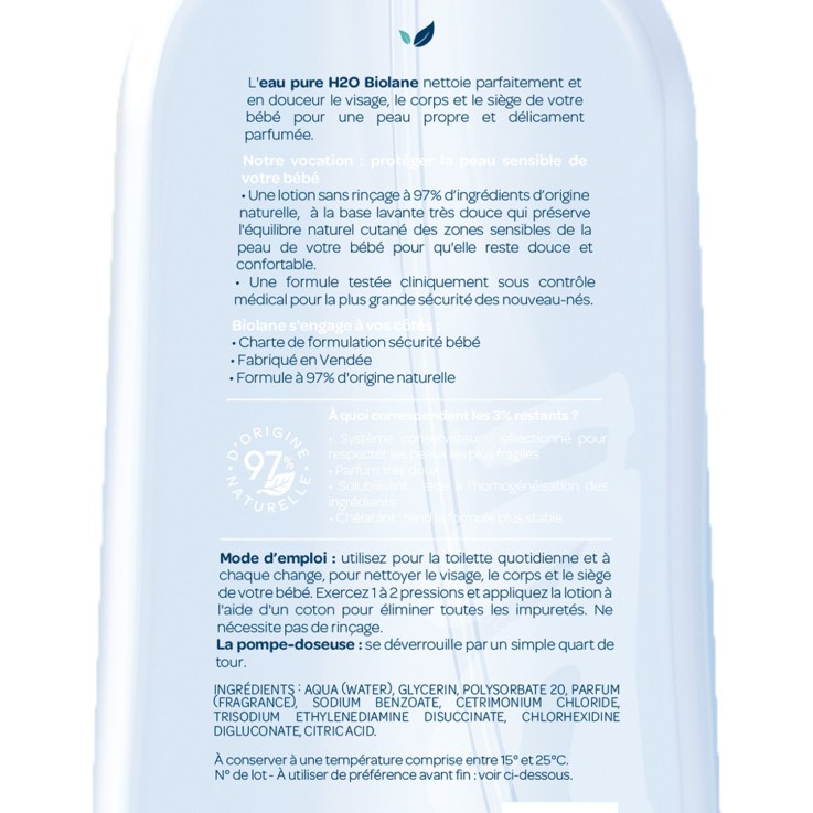Eau pure H20