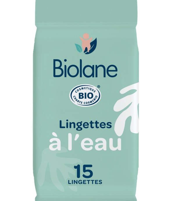 Lingettes à l'eau...