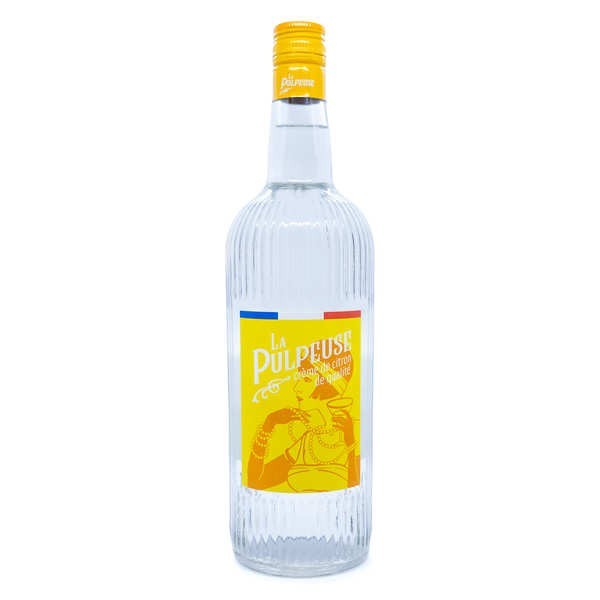 Crème de citron (Limoncello) - La Pulpeuse 15% - Bouteille de 1L