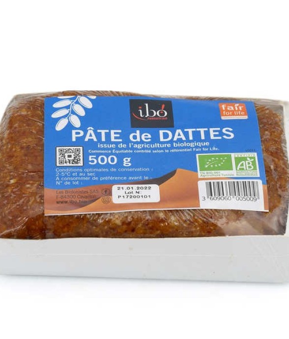 Pâte de dattes bio et...