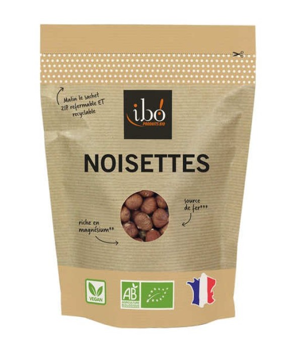 Noisettes décortiquées bio...