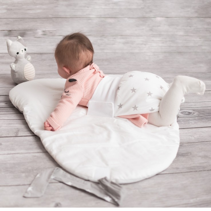 Gigoteuse d'emmaillotage évolutive en coton, STELLA