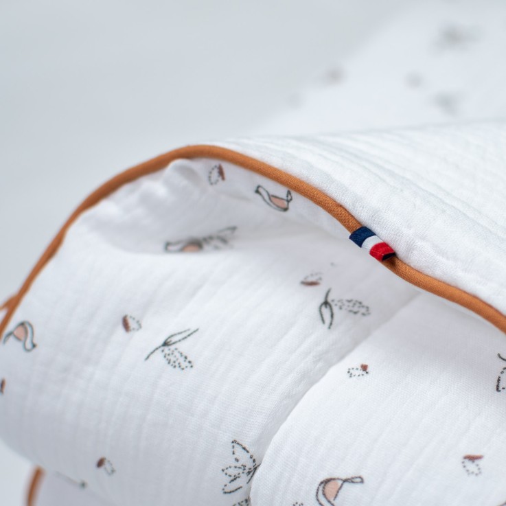 Gigoteuse d'emmaillotage en gaze de coton, Melody