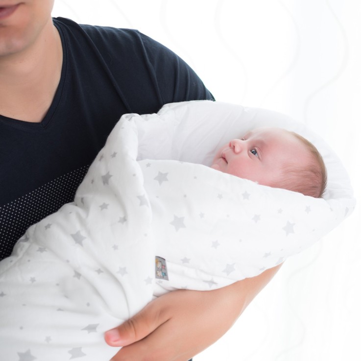 Gigoteuse d'emmaillotage en coton, STELLA