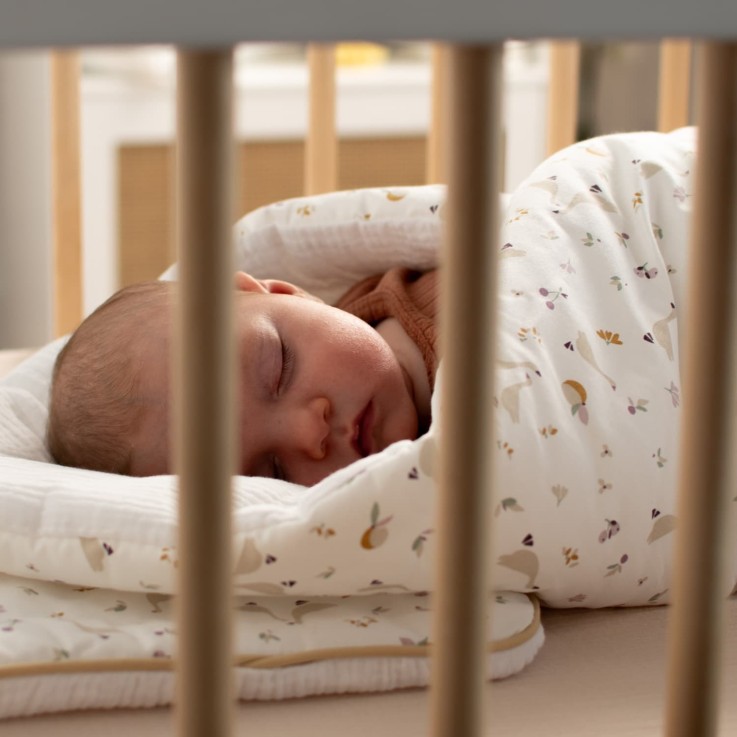 Gigoteuse d'emmaillotage évolutive en coton, Sidonia