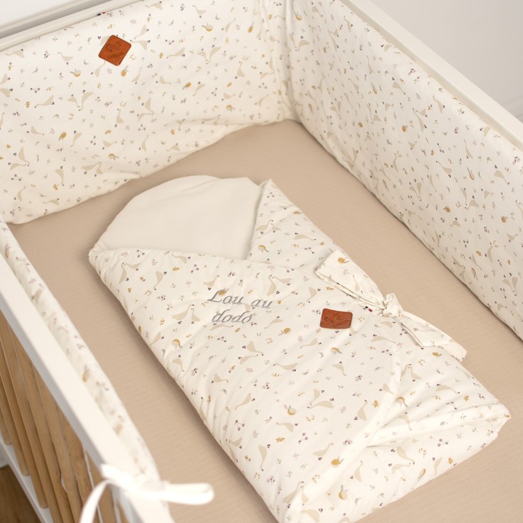 Gigoteuse d'emmaillotage évolutive en coton, Sidonia