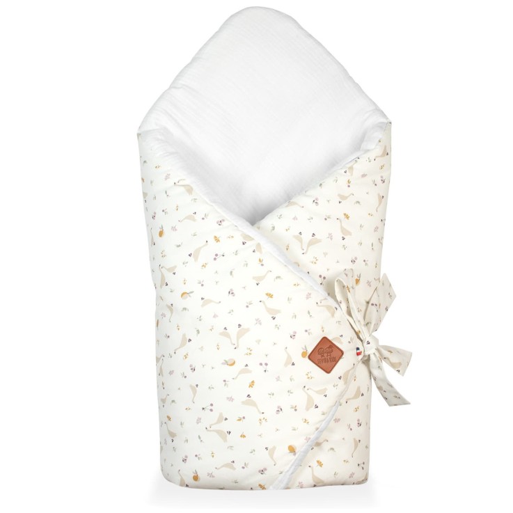 Gigoteuse d'emmaillotage en coton, Sidonia