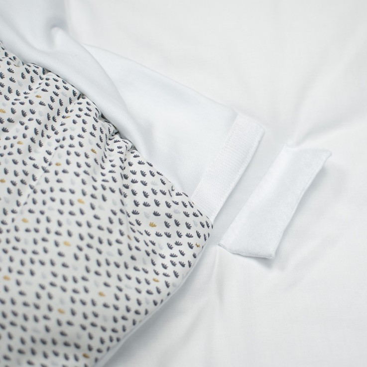 Gigoteuse d'emmaillotage évolutive en coton, Lior