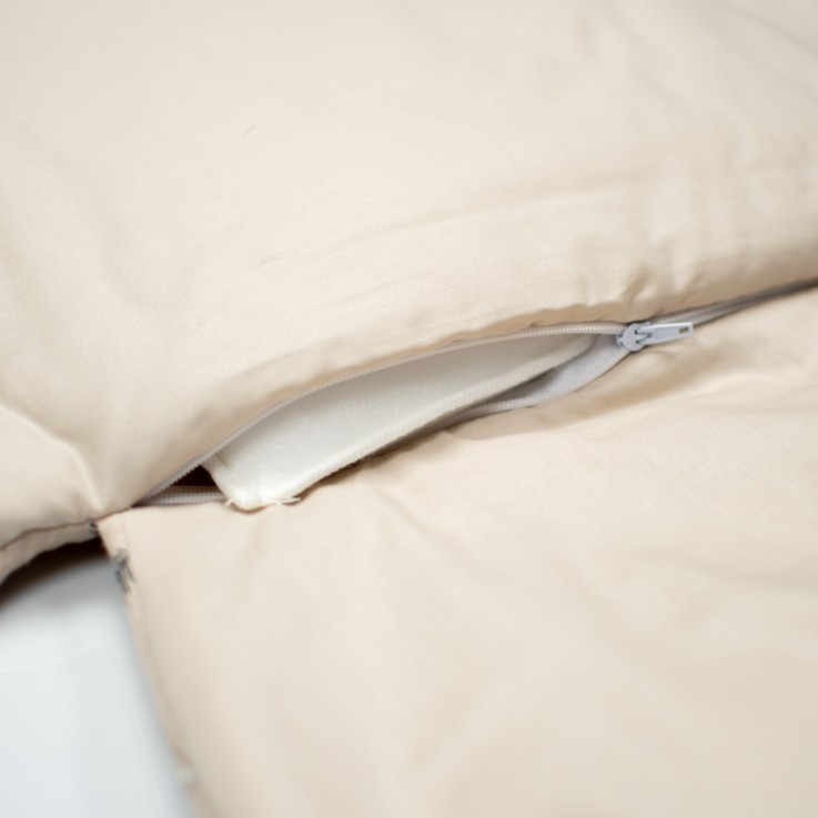 Gigoteuse d'emmaillotage évolutive en gaze de coton, Eden