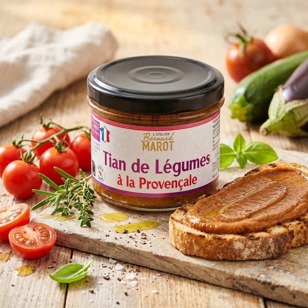 Tartinable façon tian de légumes provençal - Pot de 100g