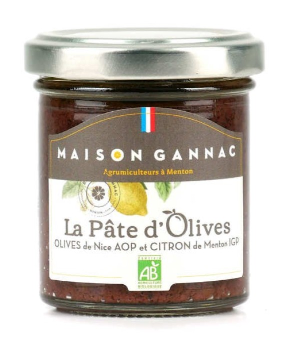Pâte d'olives bio - Olives...