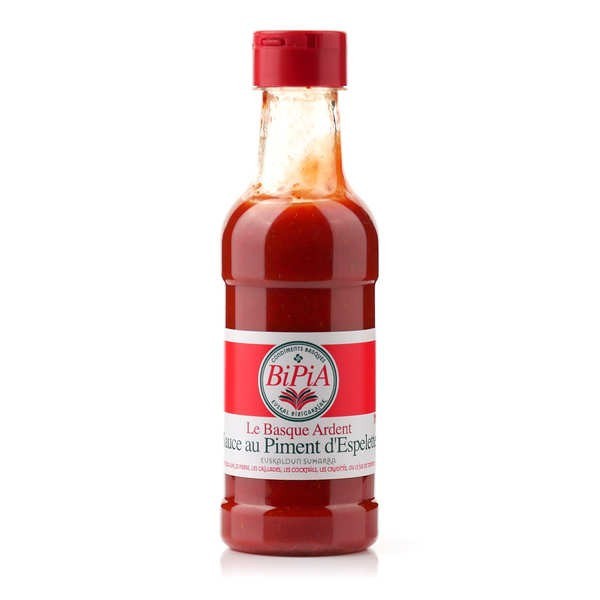 Le Basque ardent - sauce forte au piment d'Espelette - Bouteille de 10cl