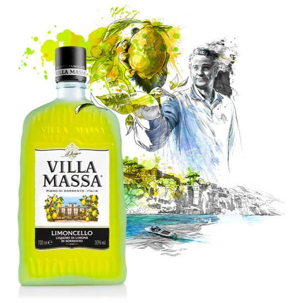 Villa Massa Limoncello 30% - Bouteille 70cl