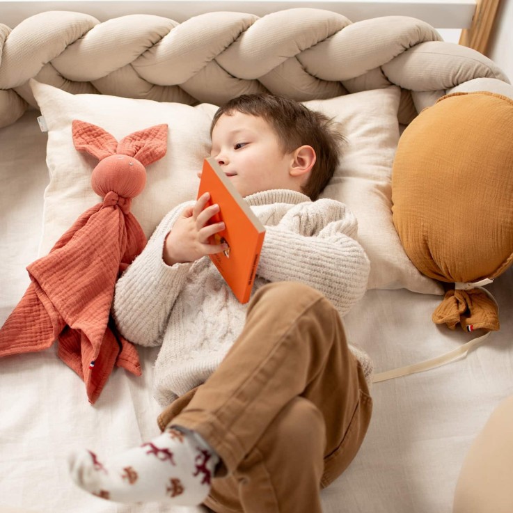 Taie d'oreiller réversible en Lin lavé