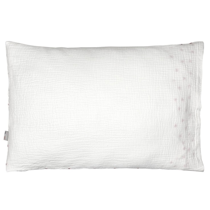 Taie d'oreiller en gaze de coton réversible, Lovio