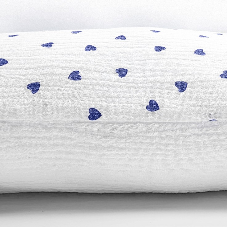 Taie d'oreiller en gaze de coton réversible, Lovio