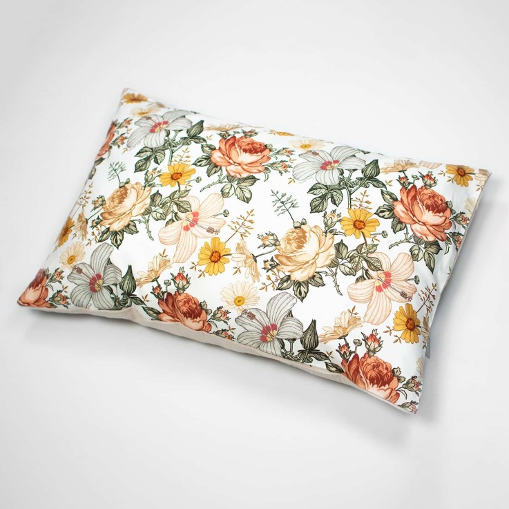 Taie d'oreiller en coton réversible, Néo Vintage