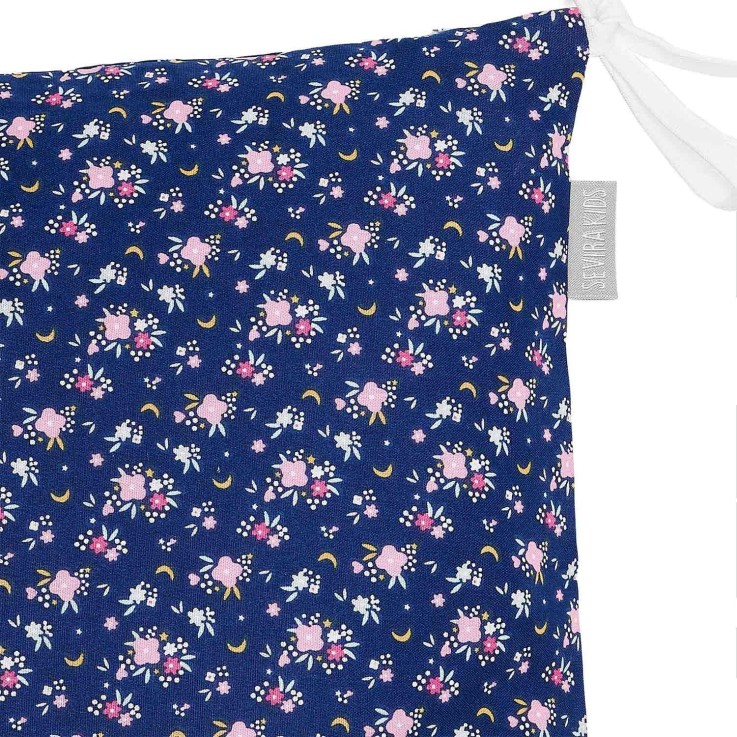 Taies de coussin pour tour de lit modulable en coton, FAIRY FLORE