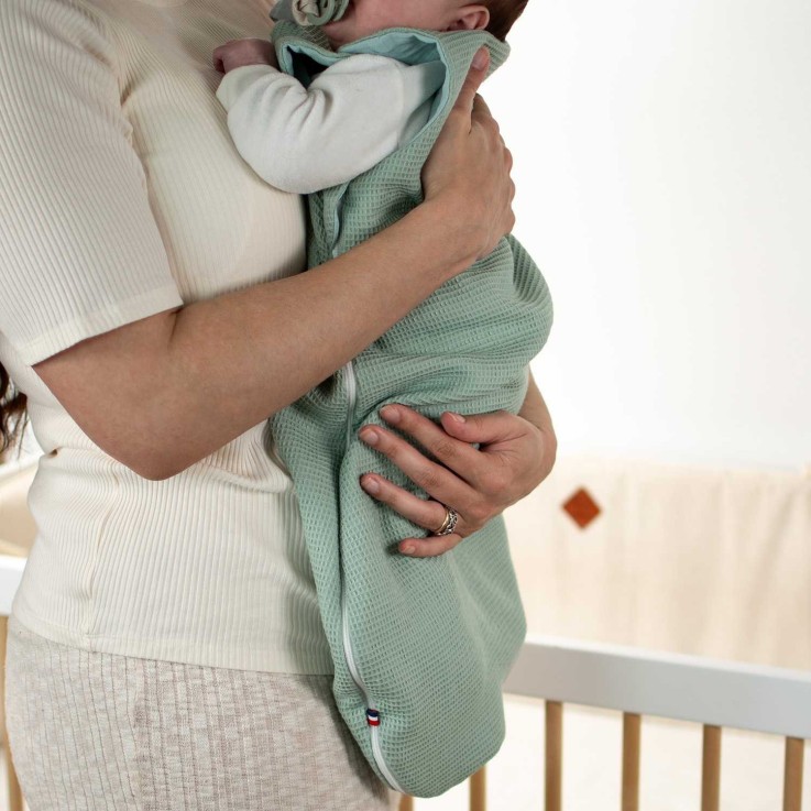 Gigoteuse été en coton Nid d'Abeille - TOG 0,5